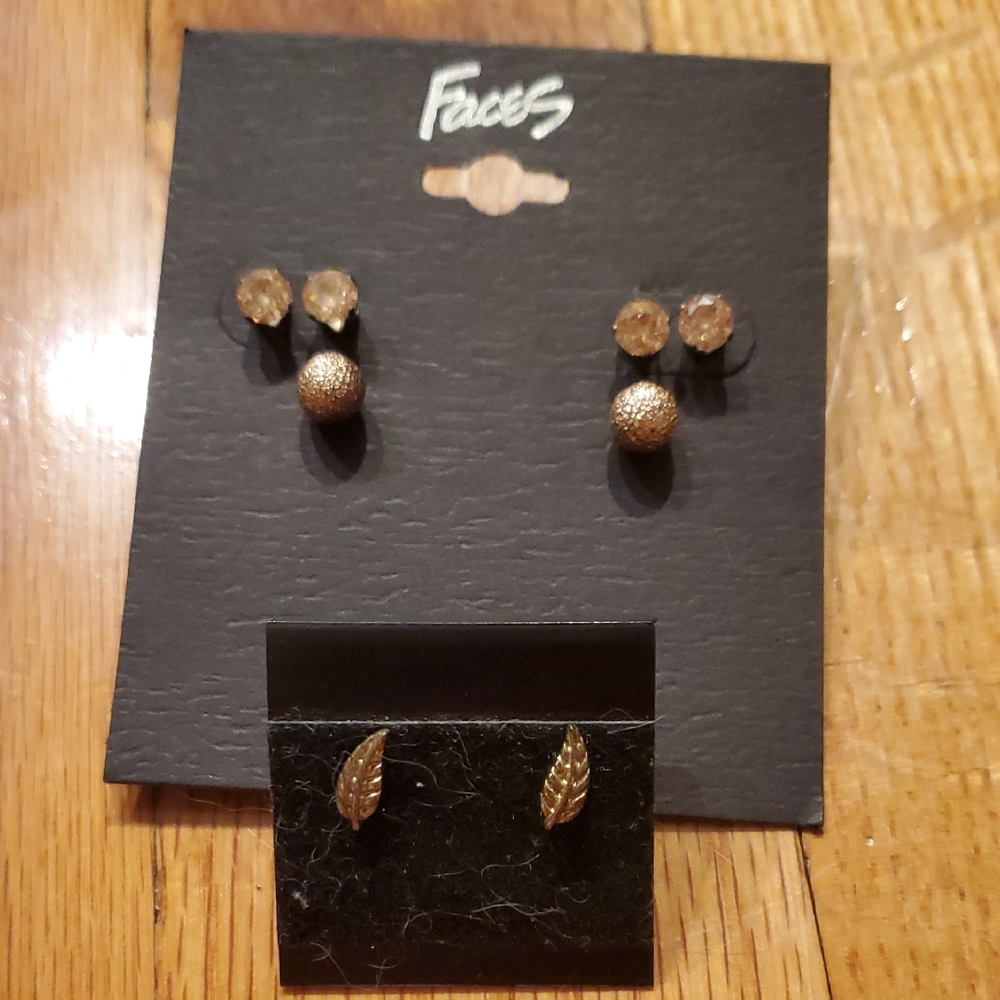 Gold Tone Earrings